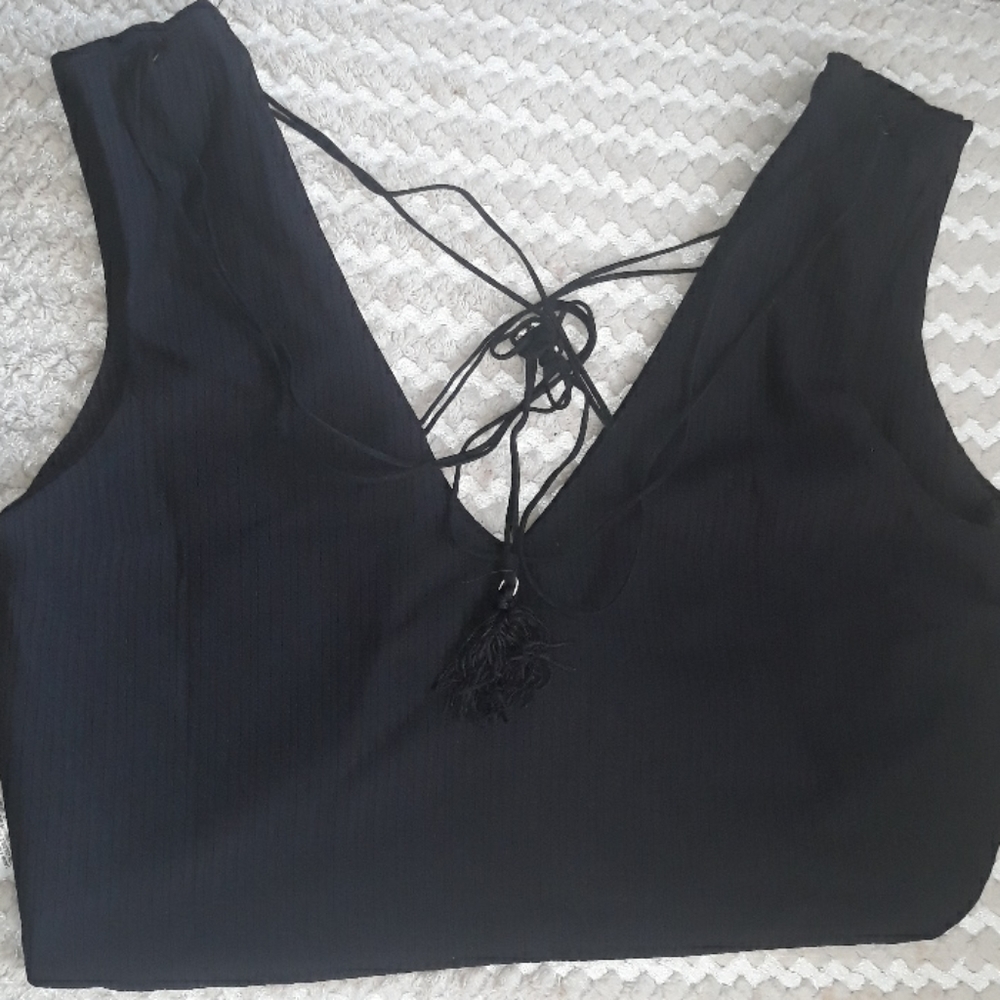 LACE UP Tank top